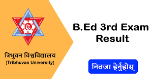 B.Ed 3rd Year Results 2079